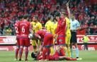 Fotos del partido Numancia-Osasuna disputado en el estadio Los Pajaritos de Soria.