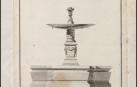 La Biblioteca Nacional expone dibujos de las fuentes monumentales de Pamplona