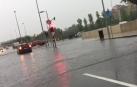 Las tormentas causan problemas en el barrio de Azpilaña en Pamplona