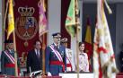 Unos 2.600 militares y guardias civiles, con 137 vehículos y más de 50 aeronaves han recorrido las calles del centro de la capital riojana
