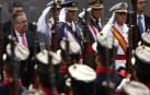Unos 2.600 militares y guardias civiles, con 137 vehículos y más de 50 aeronaves han recorrido las calles del centro de la capital riojana