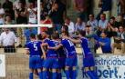 Gol del Izarra a la UD Llagostera