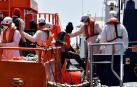 Rescatados 140 inmigrantes en cinco pateras en aguas del Estrecho
