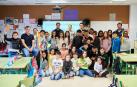 Un grupo de árbitros enseñan a escolares navarros el respeto en el deporte