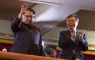 Kim Jong Un asiste a un concierto con estrellas surcoreanas en Pyongyang