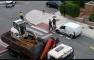 Aparatoso accidente en Mutilva