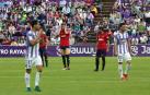 Lucas Torró lamenta el 1-0 del Valladolid.