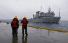 El submarino argentino informó de un incendio en su último contacto