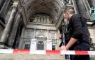 Un tiroteo en la catedral de Berlín se salda con dos heridos, entre ellos un policía