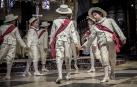 Procesión por las calles de Pamplona con motivo de la celebración del Corpus Christi.