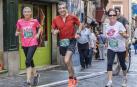 Fotos de la carrera celebrada este domingo en el Casco Viejo de Pamplona.
