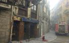 Registrado un incendio en el antiguo bar Pamplonica de la calle Jarauta