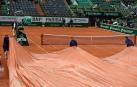Suspendidos por la lluvia los partidos Nadal-Schwartzman y Cilic-Del Potro