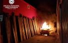 Investigan el incendio y las pintadas registradas en los corrales del Gas