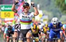Sagan se impone en la segunda etapa y Kung conserva el amarillo