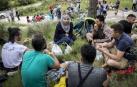 Los 'Caminos de la Hospitalidad' desembocaron el sábado en la cuna de San Francisco Javier con un centenar de refugiados sirios como símbolo de la acogida Navarra