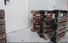 Descubren 143 kg de hachís escondidos dentro de palés