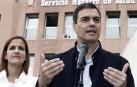 El secretario general del PSOE, Pedro Sánchez, ha asegurado este viernes en Pamplona, en un acto electoral celebrado en el Complejo Hospitalario de Navarra, que tiene "bastantes ganas y bastante ilusión" para que su partido sea la primera fuerza política en las elecciones del 26 de junio.