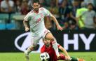 España empata contra los tres goles de Cristiano Ronaldo