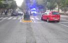 Cuatro heridos en un aparatoso choque en la avenida Aróstegui