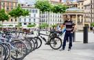El 97% de las bicis aparcadas en Pamplona “se puede robar con herramientas básicas”
