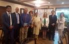 La ministra india de Alimentos recibe a una representación del Gobierno de Navarra