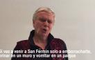 Los fotoperiodistas se suman a 'San Fermín Sí, San Fermin Bai'