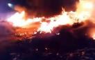 Un incendio calcina varios palés de una empresa en Villafranca
