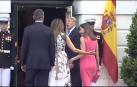 Trump recibe a los Reyes en la Casa Blanca