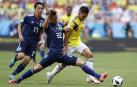 Japón vence a Colombia 1-2