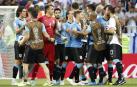 Suárez sella el pase de Uruguay y manda a casa a los saudíes