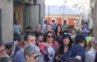 Concentración en Pamplona contra la puesta en libertad de 'La Manada'