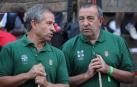 'Rastrojo' y Jesús Merino, los pastores más veteranos de Pamplona.