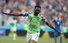 Nigeria vence por dos a Islandia