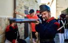 Unas 200 personas recrearon este sábado 23 de junio la 'Batalla de Lácar' que estuvo a punto de cambiar la Tercera Guerra Carlista de 1875.