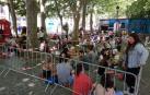 Los fans hacen cola desde anoche para el concierto de OT en Pamplona