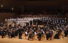 El Orfeón Pamplonés debuta y cautiva en el festival ruso Noches Blancas