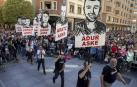 Miles de personas en la manifestación contra la sentencia del 'caso Alsasua'