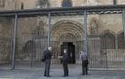 San Miguel asume el coste de la reparación de la talla de San Jorge de Estella