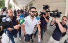 Los integrantes de 'La Manada' se han presentado este lunes por la mañana ante el juzgado de guardia de Sevilla.