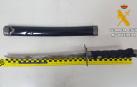 Un detenido en Berriozar por robar a un repartidor con una katana