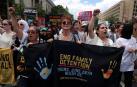 600 detenidos en la protesta contra la política migratoria de "tolerancia cero" de Trump