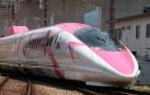 Hello Kitty se pone a los mandos de un tren de alta velocidad en Japón