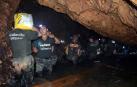 Localizados con vida trece desaparecidos en una cueva en el norte de Tailandia