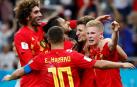 Bélgica remonta a Japón en el tiempo de descuento