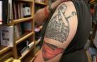 Tatuajes de San Fermín que se hizo Carmelo Buttini.