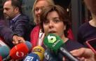 Junqueras, Romeva y 'los Jordis' pasarán la noche en Zuera de camino a Cataluña