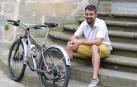 Sergio Robledo pedalea en la Transpirenáica con una discapacidad del 33 %