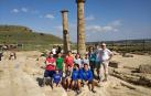 Trece estudiantes de la UN realizan excavaciones en la ciudad romana de Los Bañales