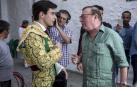 Jorge Cadaval, de 'Los Morancos', en Pamplona para apoyar a su hijo en la novillada